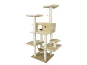70" Cat Tree Condo Furniture Scratch Post Pet House 11B 70" Cat Tree Condo Furniture Scratch Post Pet House 11B