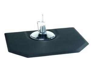 Black 5'x4' 7/8" Thick Barber Salon Anti Fatigue Floor Mat Beauty Supplier Black 5'x4' 7/8" Thick Barber Salon Anti Fatigue Floor Mat Beauty Supplier