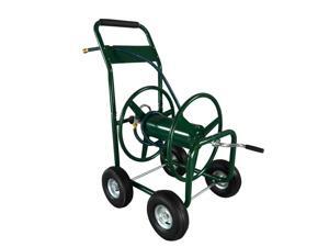 Green Water Hose Reel Cart 300 FT Outdoor Garden Heavy Duty Yard Water Planting Green Water Hose Reel Cart 300 FT Outdoor Garden Heavy Duty Yard Water Planting
