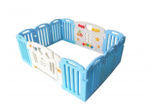 Blue Baby Playpen Kids 14 Panel Safety Play Center Yard Home Indoor Outdoor Pen Blue Baby Playpen Kids 14 Panel Safety Play Center Yard Home Indoor Outdoor Pen