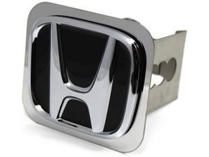 Black Honda Logo Hitch Cover 2" Hitch Receivers Cover Plug Stainless Steel Black Honda Logo Hitch Cover 2" Hitch Receivers Cover Plug Stainless Steel