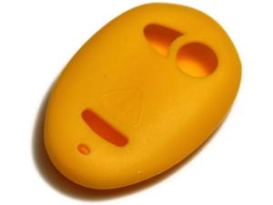 Yellow Silicone Key Fob Cover Case Smart Remote Pouches Protection Key Chain Fits: Pontiac Grand Prix 01-03 Yellow Silicone Key Fob Cover Case Smart Remote Pouches Protection Key Chain Fits: Pontiac Grand Prix 01-03