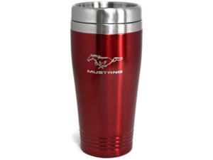 Mustang Travel Mug Travel Coffee Mug Cup Stainless Steel Tea Mug Thermo - Red Mustang Travel Mug Travel Coffee Mug Cup Stainless Steel Tea Mug Thermo - Red