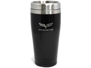 Corvette C6 Travel Mug Travel Coffee Mug Cup Stainless Steel Tea Mug Thermo - Black Corvette C6 Travel Mug Travel Coffee Mug Cup Stainless Steel Tea Mug Thermo - Black