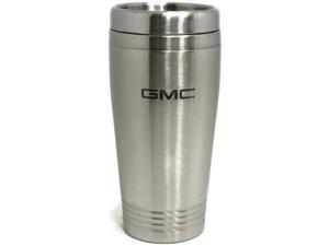 GMC Travel Mug Travel Coffee Mug Cup Stainless Steel Tea Mug Thermo - Silver GMC Travel Mug Travel Coffee Mug Cup Stainless Steel Tea Mug Thermo - Silver