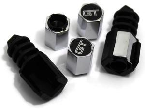 Ford Mustang GT Black Theft Deterrent Wheel Air Tire Valve Stem Cap Tool ABS Ford Mustang GT Black Theft Deterrent Wheel Air Tire Valve Stem Cap Tool ABS