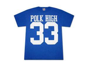 Married With Children Polk High 33 Blue Graphic Tee Shirt Married With Children Polk High 33 Blue Graphic Tee Shirt