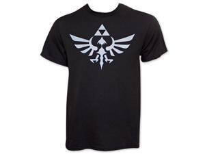 Nintendo Black Men's Zelda Triforce T-Shirt Nintendo Black Men's Zelda Triforce T-Shirt