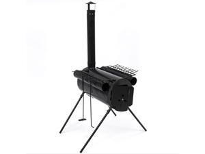 Best Choice Products Portable Military Steel Camping Wood Stove for Camp Cooking or as Tent Heater Best Choice Products Portable Military Steel Camping Wood Stove for Camp Cooking or as Tent Heater