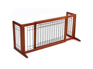 BestChoiceProducts SKY1174 Adjustable Pet Fence Free Standing Indoor Dog Gate BestChoiceProducts SKY1174 Adjustable Pet Fence Free Standing Indoor Dog Gate