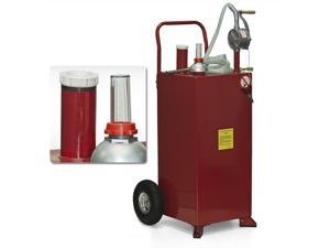 30 Gallon Gas Caddy Tank Storage Drum Barrel Gasoline Fluid Diesel Carrier Pump 30 Gallon Gas Caddy Tank Storage Drum Barrel Gasoline Fluid Diesel Carrier Pump