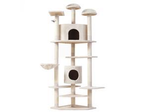 Best Choice Products SKY667 Cat Tree 80" Condo Furniture Scratching Post Pet House Best Choice Products SKY667 Cat Tree 80" Condo Furniture Scratching Post Pet House