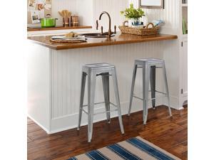 Metal Bar Stools Set of 2 Vintage Antique Style Bar Stool Modern French Metal Bar Stools Set of 2 Vintage Antique Style Bar Stool Modern French