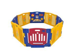 Baby Playpen Kids 8 Panel Safety Play Center Yard Home Indoor Outdoor New Pen Baby Playpen Kids 8 Panel Safety Play Center Yard Home Indoor Outdoor New Pen