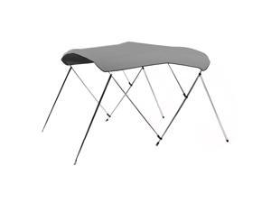 3 Bow Bimini Boat Cover 6' 600D UV Waterproof Top Boat Cover w/ Storage Case New 3 Bow Bimini Boat Cover 6' 600D UV Waterproof Top Boat Cover w/ Storage Case New