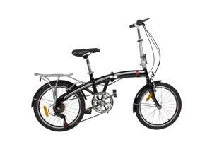 BestChoiceProducts SKY411 20" Shimano 6 Speed Folding Storage Bicycle - Black BestChoiceProducts SKY411 20" Shimano 6 Speed Folding Storage Bicycle - Black