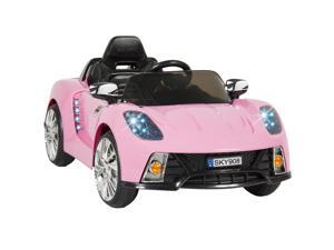 12V Ride On Car Kids W/ MP3 Electric Battery Power Remote Control RC Pink 12V Ride On Car Kids W/ MP3 Electric Battery Power Remote Control RC Pink