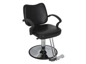 Hydraulic Barber Chair Styling Salon Work Station Chair Black Modern Design New Hydraulic Barber Chair Styling Salon Work Station Chair Black Modern Design New