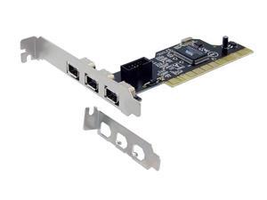 Sedna PCI 3 + 1 Port 1394A (Firewire) Adapter Card with Low Profile Metal Bracket Sedna PCI 3 + 1 Port 1394A (Firewire) Adapter Card with Low Profile Metal Bracket