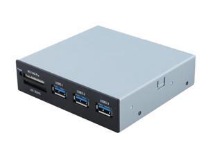 Sedna - All in 1 USB 3.0 Front Panel Internal Card Reader with 3 Port USB 3.0 Hub (3.5") Sedna - All in 1 USB 3.0 Front Panel Internal Card Reader with 3 Port USB 3.0 Hub (3.5")