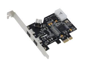 SEDNA - PCI-Express IEEE 1394b FireWire 3 Port Controller Card ( 2 External + 1 Internal ) SEDNA - PCI-Express IEEE 1394b FireWire 3 Port Controller Card ( 2 External + 1 Internal )