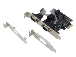 SEDNA - PCI Express 2 Port Serial Adapter Card - Oxford OXPCIe952 chipset ( 2 pieces Low Profile Brackets Included ) SEDNA - PCI Express 2 Port Serial Adapter Card - Oxford OXPCIe952 chipset ( 2 pieces Low Profile Brackets Included )