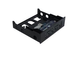 Sedna - All in 1 USB 3.0 Front Panel Internal Card Reader with 3 Port USB 3.0 Hub and 1 x eSATA Port ( 3.5" Bay with 5.25" bay mounting kit included ) Sedna - All in 1 USB 3.0 Front Panel Internal Card Reader with 3 Port USB 3.0 Hub and 1 x eSATA Port ( 3.5" Bay with 5.25" bay mounting kit included )