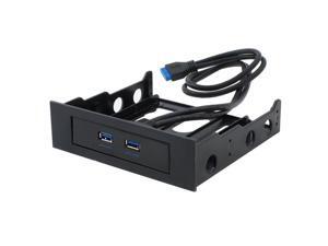 SEDNA - 2 Port USB 3.0 Floppy Bay Front Panel with 20 Pin Connector ( 5.25" mounting kit included ) SEDNA - 2 Port USB 3.0 Floppy Bay Front Panel with 20 Pin Connector ( 5.25" mounting kit included )