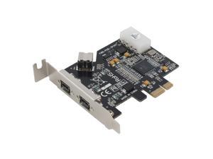SEDNA - PCI-Express IEEE 1394b FireWire 3 Port Controller Card ( 2 External + 1 Internal ) with Low Profile Bracket SEDNA - PCI-Express IEEE 1394b FireWire 3 Port Controller Card ( 2 External + 1 Internal ) with Low Profile Bracket
