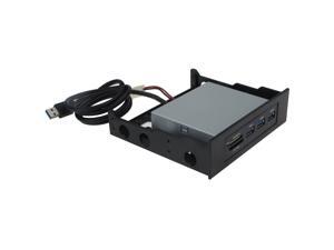 Sedna - Internal 3 Port USB 3.0 Hub with All in One USB 3.0 Card Reader (3.5" Floppy bay with 5.25" DVD ROM Mounting Kit ) Sedna - Internal 3 Port USB 3.0 Hub with All in One USB 3.0 Card Reader (3.5" Floppy bay with 5.25" DVD ROM Mounting Kit )