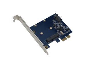 SEDNA PCI Express mSATA III (6G) SSD Adapter with 1 SATA III port SEDNA PCI Express mSATA III (6G) SSD Adapter with 1 SATA III port