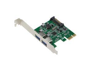 SEDNA - PCI Express 2 Port USB 3.0 Adapter ( NEC / Renesas uPD720202 chipset ), SATA Power Connector ( with power module, optional to plug in SATA Power ) SEDNA - PCI Express 2 Port USB 3.0 Adapter ( NEC / Renesas uPD720202 chipset ), SATA Power Connector ( with power module, optional to plug in SATA Power )