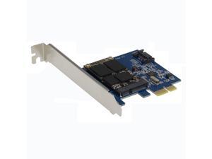SEDNA - PCI Express mSATA III (6G) SSD ( Solid State Disk ) Adapter with 1 SATA III port witn pre-installed 256G mSATA SSD and low profile bracket SEDNA - PCI Express mSATA III (6G) SSD ( Solid State Disk ) Adapter with 1 SATA III port witn pre-installed 256G mSATA SSD and low profile bracket