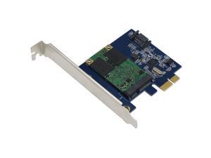 SEDNA - PCI Express mSATA III (6G) SSD Adapter with 1 SATA III port and 32G SAMSUNG mSATA SSD SEDNA - PCI Express mSATA III (6G) SSD Adapter with 1 SATA III port and 32G SAMSUNG mSATA SSD