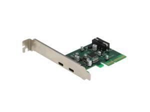 Sedna PCIE USB 3.1 2-Port Type C Adapter - 10 Gbps Sedna PCIE USB 3.1 2-Port Type C Adapter - 10 Gbps