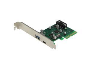 SEDNA PCIE USB 3.1 1 Port Type C + 1 Port Type A Adapter - 10 Gbps SEDNA PCIE USB 3.1 1 Port Type C + 1 Port Type A Adapter - 10 Gbps