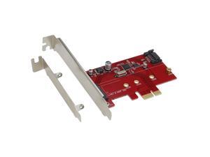 SEDNA - PCI Express NGFF M2 Key B ( SATA III ) SSD Adapter with 1 SATA III port ( SSD not included ) SEDNA - PCI Express NGFF M2 Key B ( SATA III ) SSD Adapter with 1 SATA III port ( SSD not included )