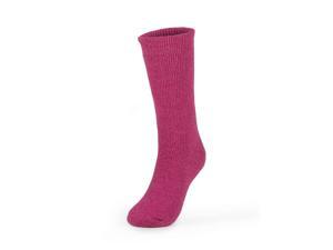 Women's Thermal Wool Socks Style 1230-89: Dark Pink, Size 7-9 Women's Thermal Wool Socks Style 1230-89: Dark Pink, Size 7-9