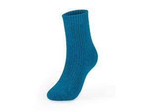 Kid's Thermal Wool Socks Style 1220-76: Medium Blue, Size 6-8 Kid's Thermal Wool Socks Style 1220-76: Medium Blue, Size 6-8