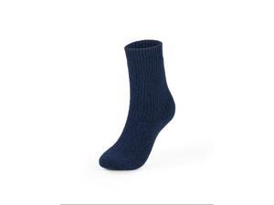 Kid's Thermal Wool Socks Style 1226: Navy Blue, Size 6-8 Kid's Thermal Wool Socks Style 1226: Navy Blue, Size 6-8