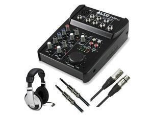 Alto Professional ZMX52 Zephyr 5 Channel 6 Input 2 Bus Mixer Bundle Alto Professional ZMX52 Zephyr 5 Channel 6 Input 2 Bus Mixer Bundle