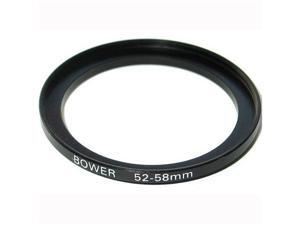 Bower Step-Up Adapter Ring - 52mm Lens to 58mm Filter Size Bower Step-Up Adapter Ring - 52mm Lens to 58mm Filter Size