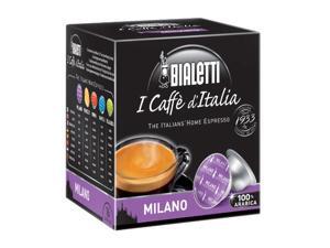 Bialetti 16819 Milano Caffe D'Italia Espresso, 16 Capsules Bialetti 16819 Milano Caffe D'Italia Espresso, 16 Capsules