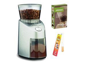 Capresso 565.05 Infinity Stainless Steel Conical Burr Grinder + Grindz Grinder Cleaner + Harold Import GB-260 Coffee Grinder Dusting Brush Capresso 565.05 Infinity Stainless Steel Conical Burr Grinder + Grindz Grinder Cleaner + Harold Import GB-260 Coffee Grinder Dusting Brush