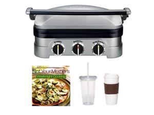 Cuisinart GR-4N Griddler Stainless Steel Grill/Griddle & Panini Press + Accessory Kit Cuisinart GR-4N Griddler Stainless Steel Grill/Griddle & Panini Press + Accessory Kit