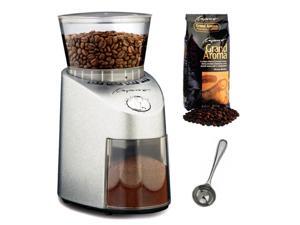 Capresso 565.05 Infinity Stainless Steel Conical Burr Grinder with Grand Aroma Whole Bean Coffee (8.8oz) Swiss Roast Regular and Coffee Measure Capresso 565.05 Infinity Stainless Steel Conical Burr Grinder with Grand Aroma Whole Bean Coffee (8.8oz) Swiss Roast Regular and Coffee Measure
