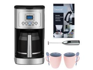 Cuisinart 14-Cup Programmable Coffeemaker Bundle with Knox 16oz Mug 2-Pack + Milk Frother and Descaler Cuisinart 14-Cup Programmable Coffeemaker Bundle with Knox 16oz Mug 2-Pack + Milk Frother and Descaler