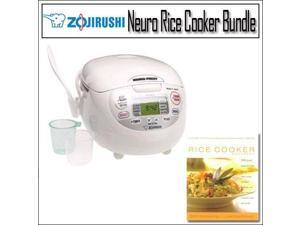 Zojirushi NS-ZCC18 Neuro Fuzzy Rice Cooker & Warmer Kit With Cookbook Zojirushi NS-ZCC18 Neuro Fuzzy Rice Cooker & Warmer Kit With Cookbook