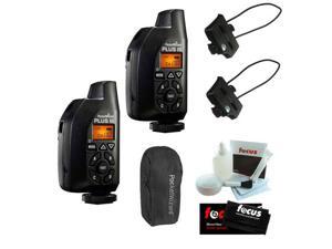 PocketWizard Plus III Transceiver (2 pcs) and Transceiver Caddy V3 (2 pcs) plus Carrying Case Bundle PocketWizard Plus III Transceiver (2 pcs) and Transceiver Caddy V3 (2 pcs) plus Carrying Case Bundle