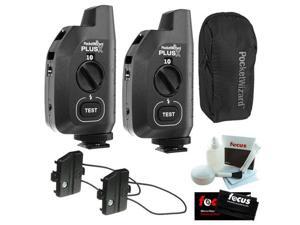PocketWizard Plus X Radio Trigger with 10 Channels (Set of 2) + Hildozine Transceiver Caddy V3 (Set of 2) + Carrying Case + Accessory Kit PocketWizard Plus X Radio Trigger with 10 Channels (Set of 2) + Hildozine Transceiver Caddy V3 (Set of 2) + Carrying Case + Accessory Kit